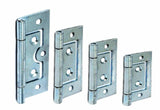 Bronze Flush Hinges – Electro Brassed & Chrome Plated – Sizes 40mm, 50mm, 60mm, 75mm (Pack of 2)