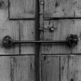 Malleable Black Cabin Hooks – Heavy-Duty Door & Gate Latches – Sizes 4", 6", 8", 10", 12"