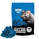 PROFESSIONAL RODENT KILL CONTROL RAT MICE MOUSE RAT - Blue Grain Rat Bait POISON