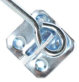 Wire Cabin Hooks – Bright Zinc Plated (BZP) Door & Gate Latch – Sizes 75mm, 100mm, 150mm, 200mm