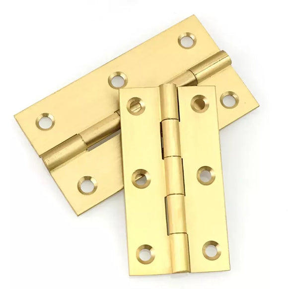 Solid Brass Butt Hinges – Available in 25mm, 38mm, 50mm, 63mm, 75mm