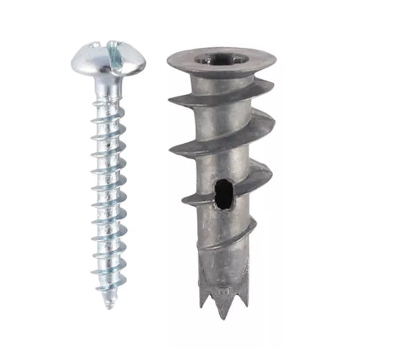 Self-Drill Plasterboard Fixings with Screws – Speed Anchors for Cavity Walls