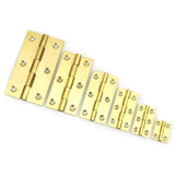Solid Brass Butt Hinges – Available in 25mm, 38mm, 50mm, 63mm, 75mm