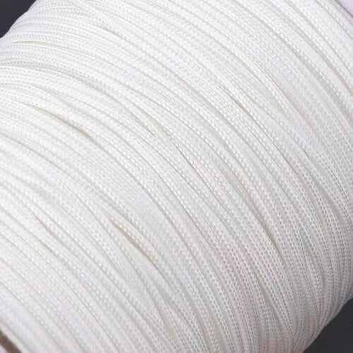Replacement Pull Cord for Ceiling Switches – Durable White Cord for Bathroom and Light Switch Use (3Meters))