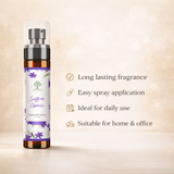 Saffron Air Freshener Spray 100ml Alcohol Free Room Fragrance Secret of Vedas