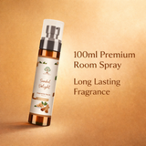 Sandalwood Air Freshener Spray 100ml Alcohol Free Room Fragrance Secret of Vedas
