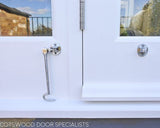 Polished Chrome Cabin Hooks – Heavy-Duty Door, Gate & Window Latches – Sizes 2" to 12" (50mm–300mm)