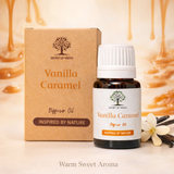 Vanilla Caramel Diffuser Oil 10ml Sweet Home Fragrance Oil Secret of Vedas