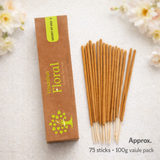 Vrindaban Floral Incense Sticks Luxury Home Fragrance Secret of Vedas