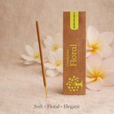 Vrindaban Floral Incense Sticks Luxury Home Fragrance Secret of Vedas