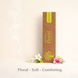 Vrindaban Floral Incense Sticks Luxury Home Fragrance Secret of Vedas