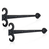 Black Antique Spear Design Door Hinge Fronts False/Dummy Antique Decorative