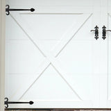 Black Antique Spear Design Door Hinge Fronts False/Dummy Antique Decorative