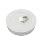 1 And 3 Quarters Inch White Sink Plug 45mm