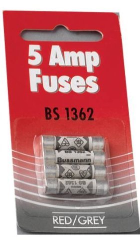 5 Amp fuse pack of 4