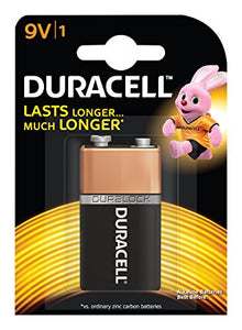 Duracell 9v battery pack of 1 - Sisi UK Ltd