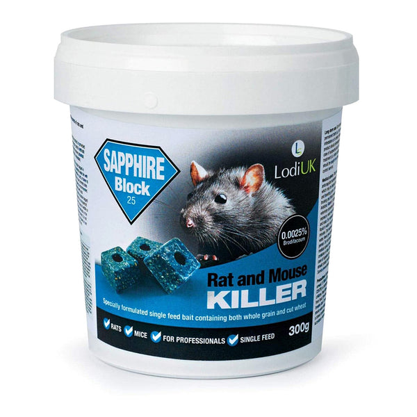 CritterKill Rat Mouse Killer Poison Ruby Blocks Bait Rodent