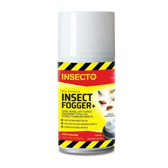Pro Formula Insect Fogger One Time Spray- Mosquito, Bee, Wasp, Bedbug, Flies, Fleas, Spiders, Moths & Crawling Insects