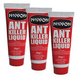 Nippon Ant Killer Liquid Gel Big Queen Ant in House Ant Stop in Garden Bait station Ants Ant colony in Lawns 25g Pack - Sisi UK Ltd
