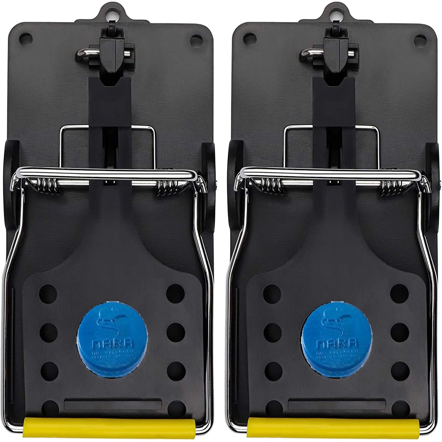 Mouse Mice Trap for Indoors with Attractant Lure Kills Instantly (Pack of 2 Mouse Trap + 2 Lure) - Sisi UK Ltd