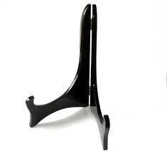 Black Plate Stand 3-6 Inches