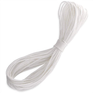 Polyester Picture Frame Hanging White Braided Cord String 2.2mm - 6 Meters - Sisi UK Ltd