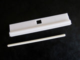 Vertical Blind Hanger 3.5" (89mm) Replacement White Hangers for Slats Louvre- 10