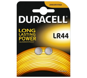 Duracell LR44 batteries pack of 2 - Sisi UK Ltd