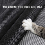 Black Polyester Pet Mesh 1.2m Net Cat Dog Scratch Clawing Resistant-Sold by meters - Sisi UK Ltd
