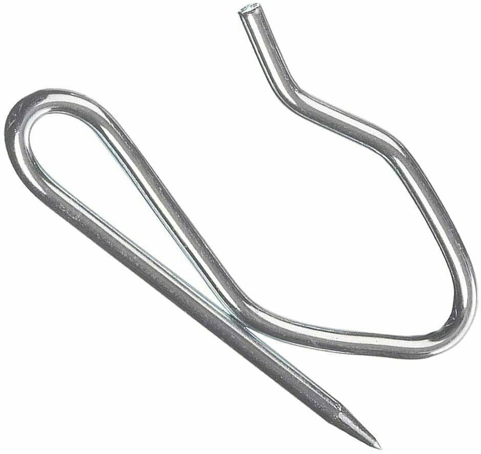 CURTAIN HOOKS METAL PIN PINCH PLEAT - PACK OF 20 - Sisi UK Ltd