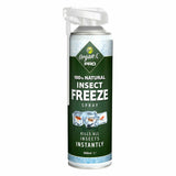 Kill Insect Freeze Spray INSTANT KILL Natural Non-Toxic for All Insects(Spiders, Bed bugs, Ants, Flies, Beetles, wasps, Hornets, Silverfish, Cockroaches, Cloth Moth, Carpet Moth)  Organ-X