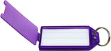 Purple Address Key Tags Key Tags, Key Fobs Labels Key Rings Name 100 Tags Key Label Tags Office Key Label